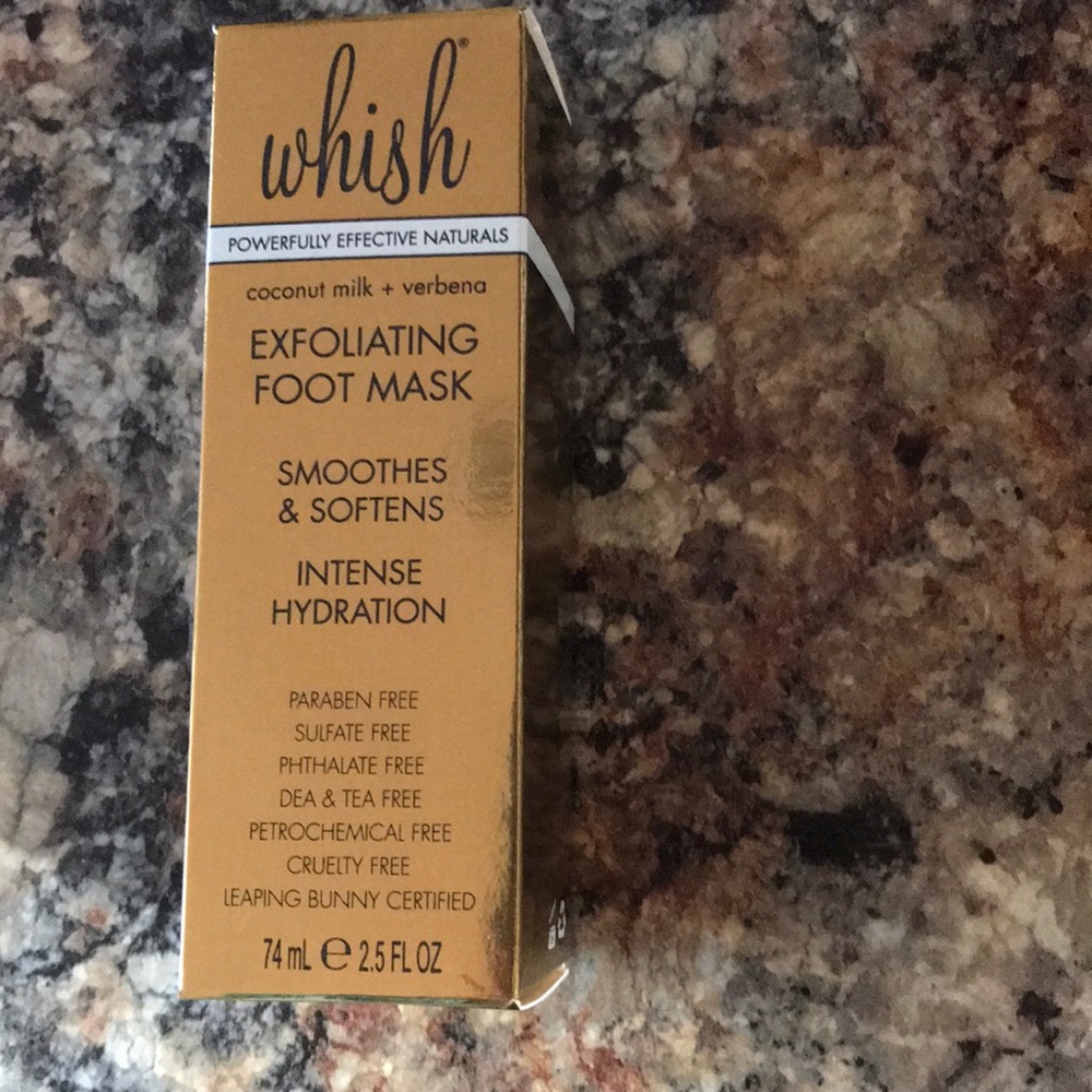 Whish Exfoliating Foot Mask